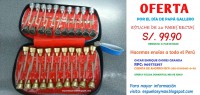 Estuche de 20 pares rectas